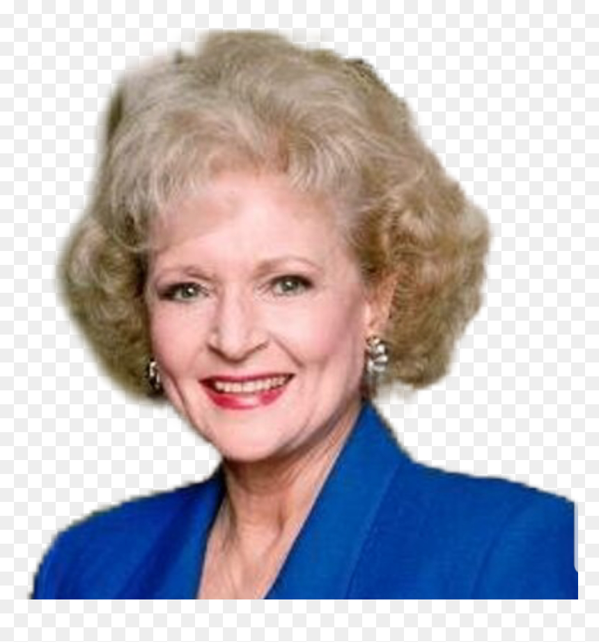 Transparent Golden Girls Clipart, HD Png Download - betty white png
