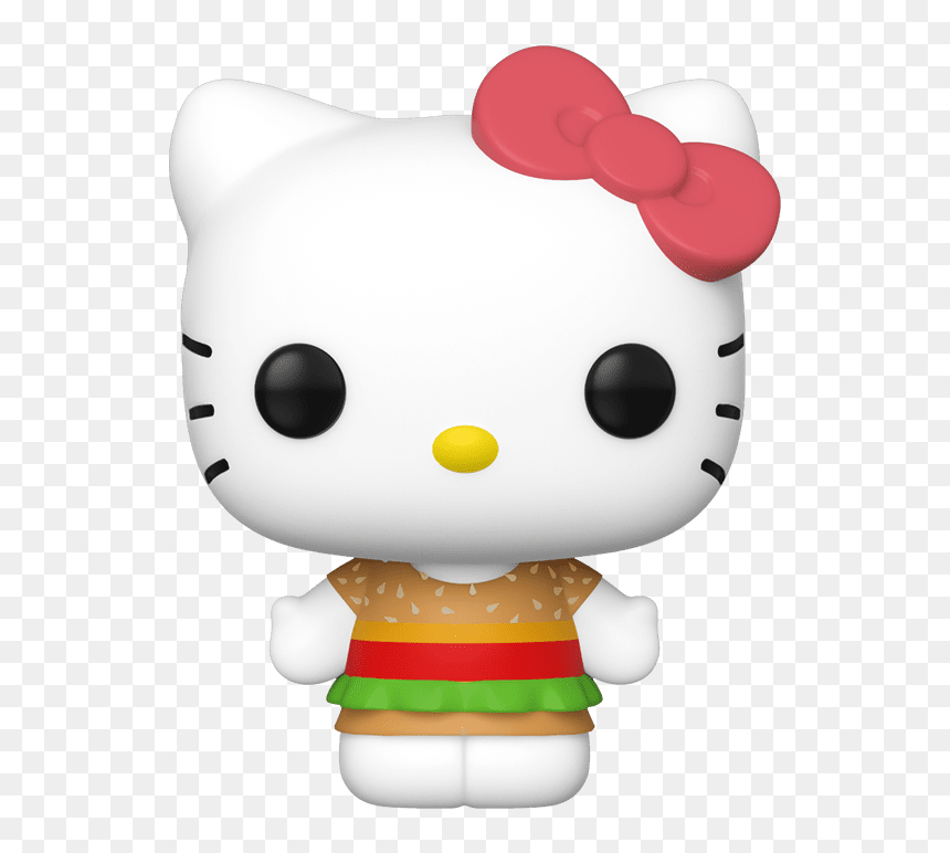 Hello Kitty Funko Pop, HD Png Download - cartoon burger png