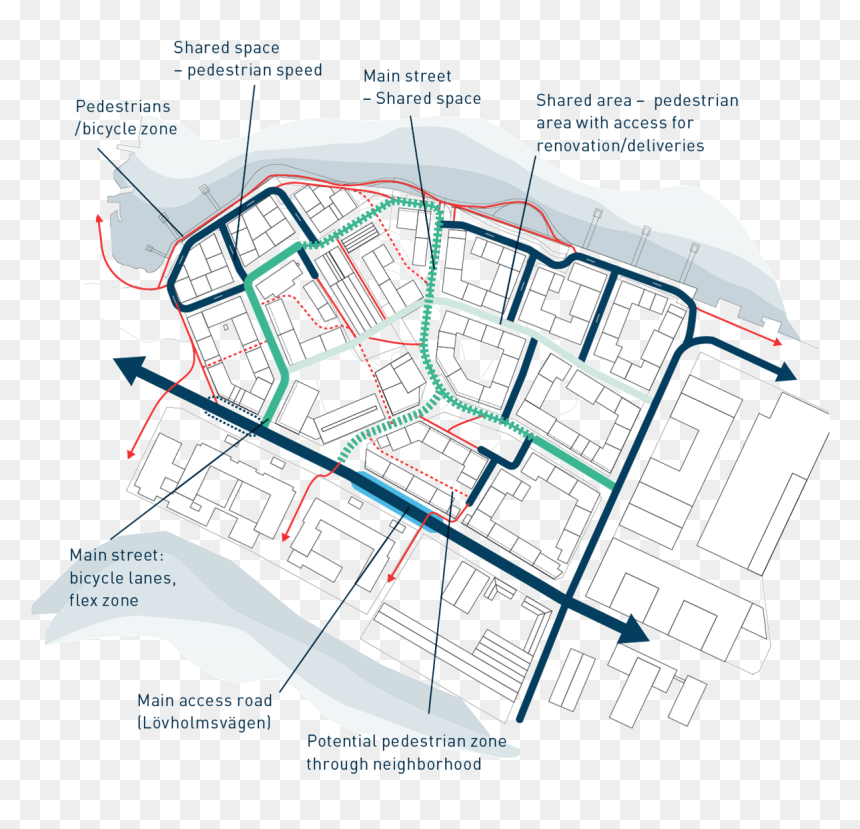 The Site Sits Between The Inner City And Green Suburban - Plan, HD Png Download - suburban png