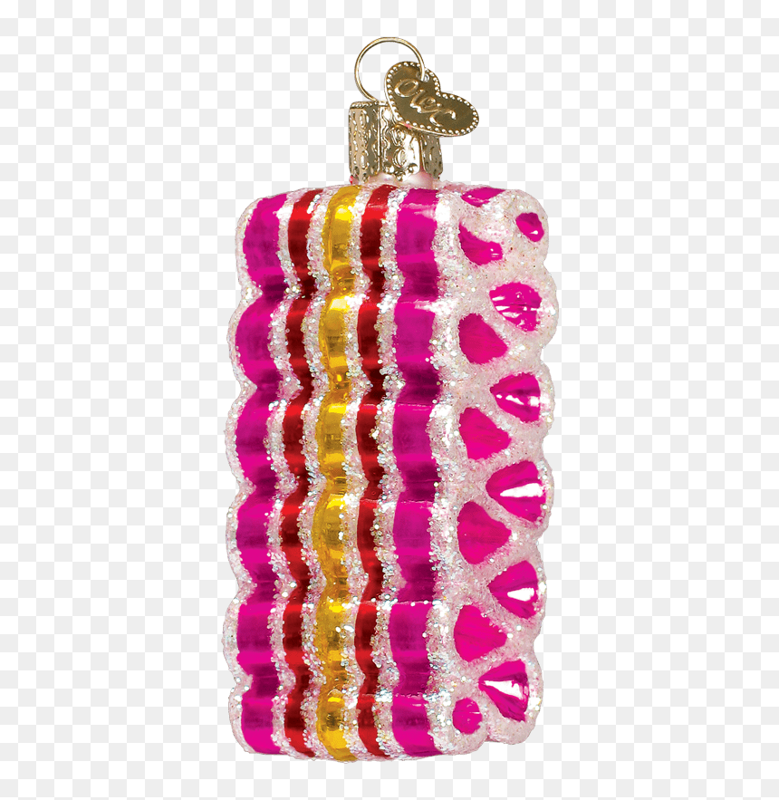 Purple And Yellow Ribbon Candy, HD Png Download - pink rectangle png