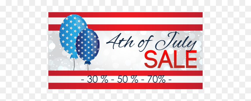 Balloon, HD Png Download - 4th of july banner png
