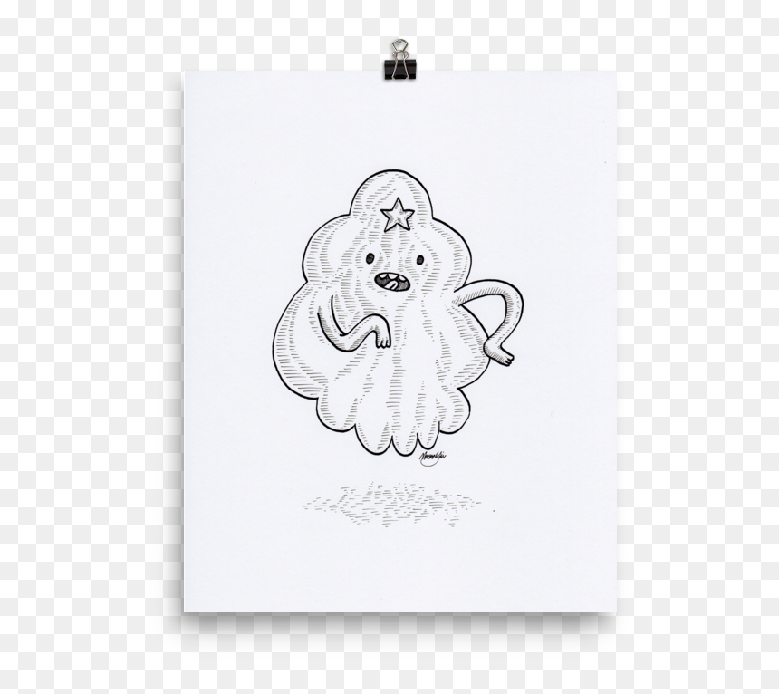 Lumpy Space Princess Art Print - Illustration, HD Png Download - lumpy space princess png
