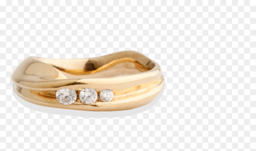 Completedworks Sustainable Ethical Engagement Ring - Wedding Ring, HD Png Download - folds png