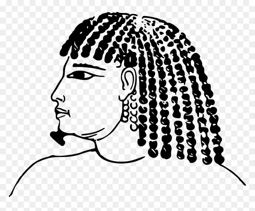 Art,monochrome Photography,monochrome - Illustration, HD Png Download - pharaoh head png