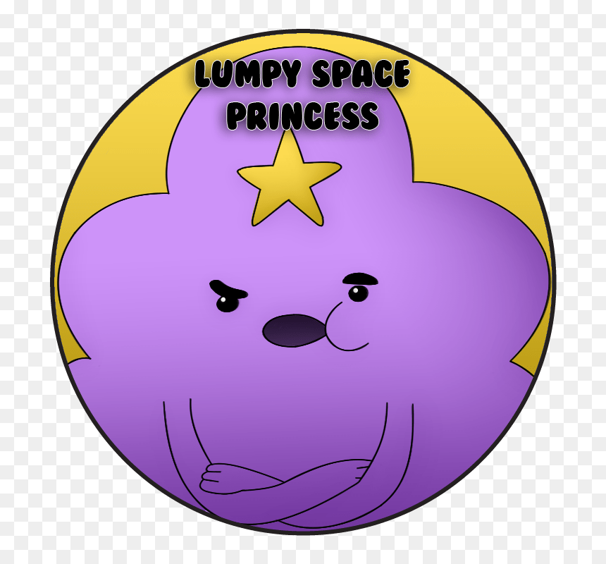 Transparent Lumpy Space Princess Png - Circle, Png Download - lumpy space princess png