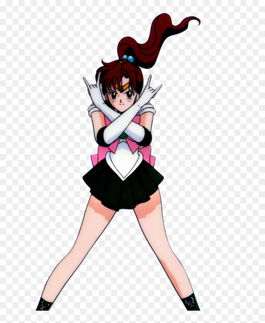 Sailor Jupiter Attack Pose, HD Png Download - jupiter png