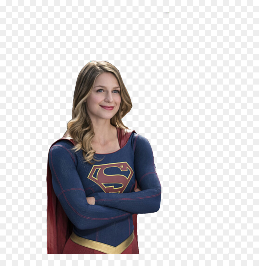 Steve Rogers And Kara Danvers, HD Png Download - supergirl png