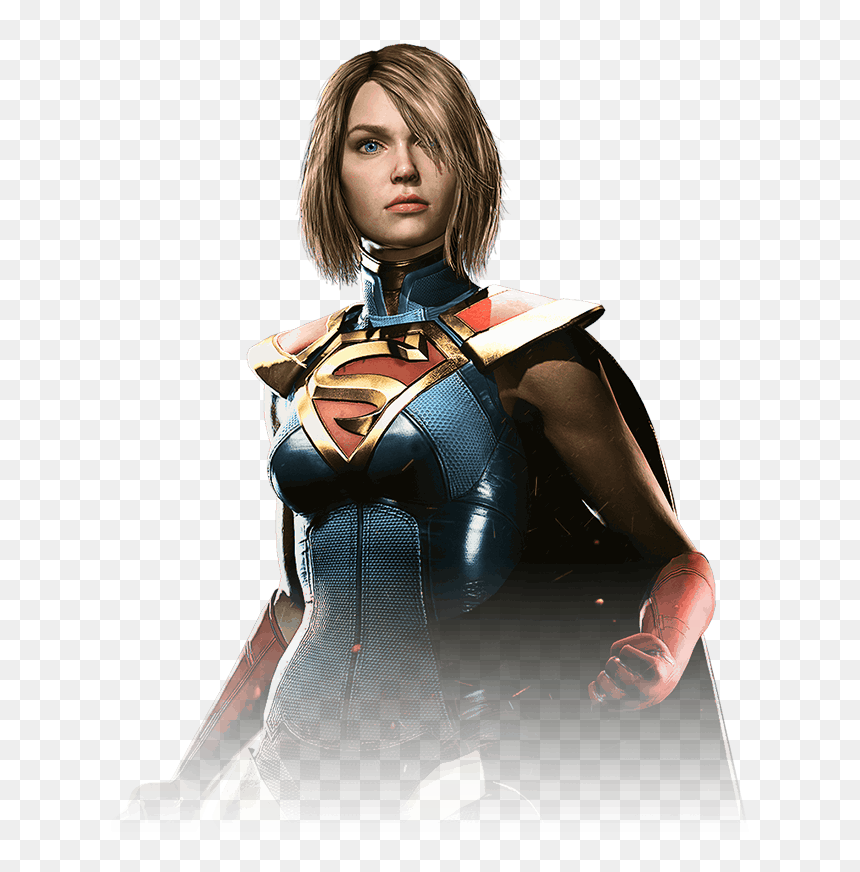 Supergirl Injustice 2 Png, Transparent Png - supergirl png