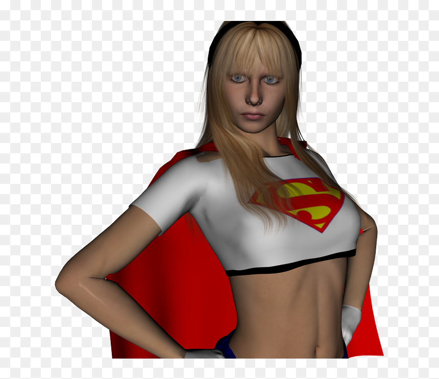 Justice League, HD Png Download - supergirl png