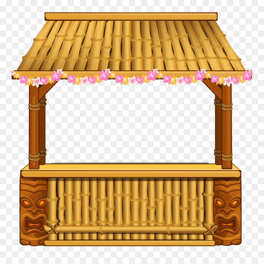 Tiki Bar Clip Art, HD Png Download - barbell png
