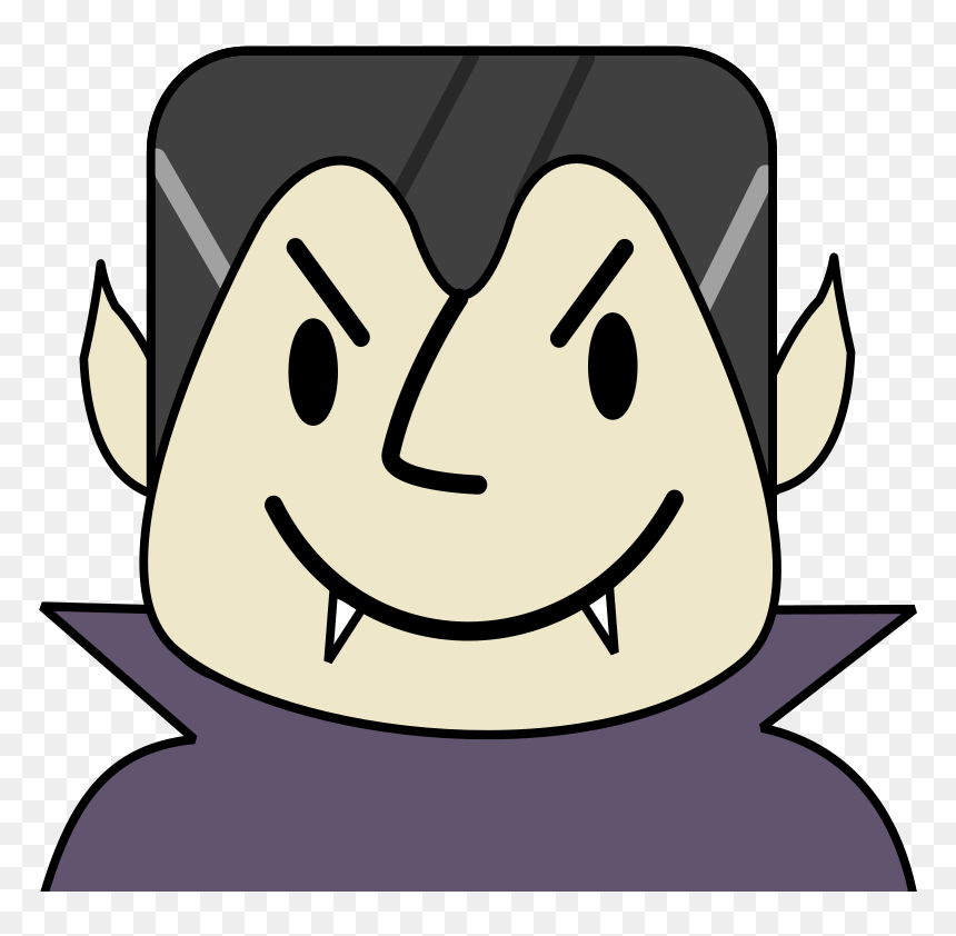Dracula Clipart, HD Png Download - fangs png