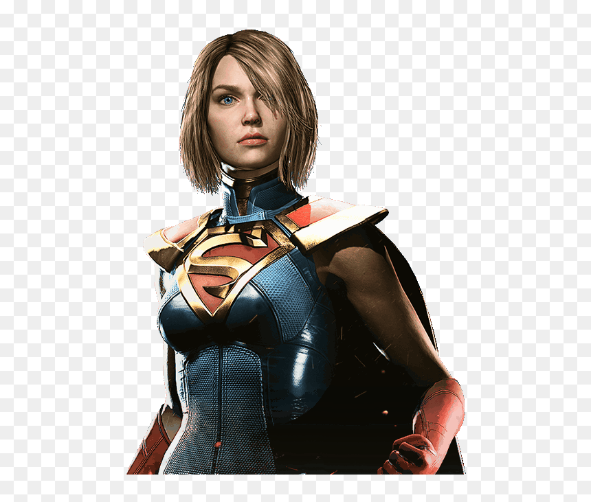 Injustice 2 Super Girl, HD Png Download - supergirl png