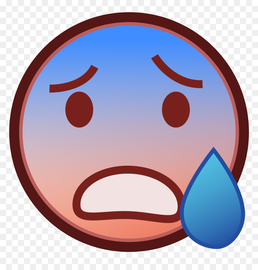 Emoji, HD Png Download - scared emoji png