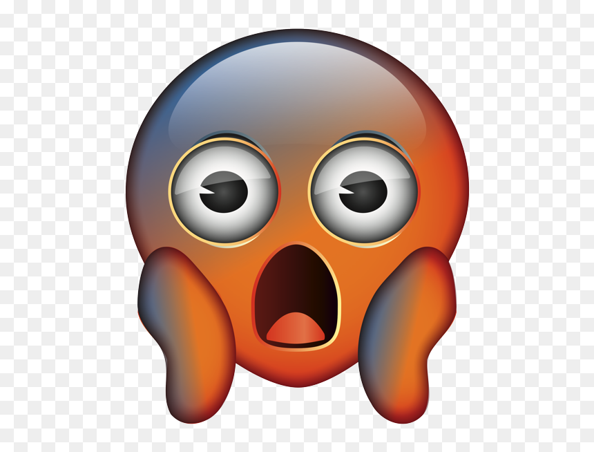 Cartoon, HD Png Download - scared emoji png