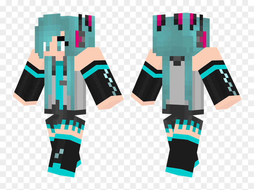 Skin Hatsune Miku, HD Png Download - hatsune miku png