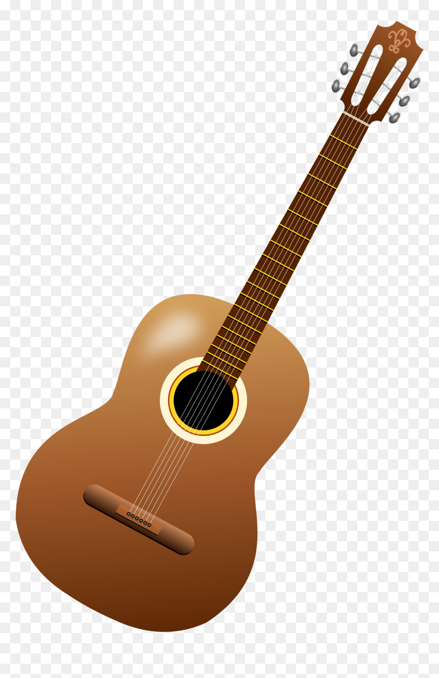 Transparent Background Clip Art Guitar, HD Png Download - music instruments png