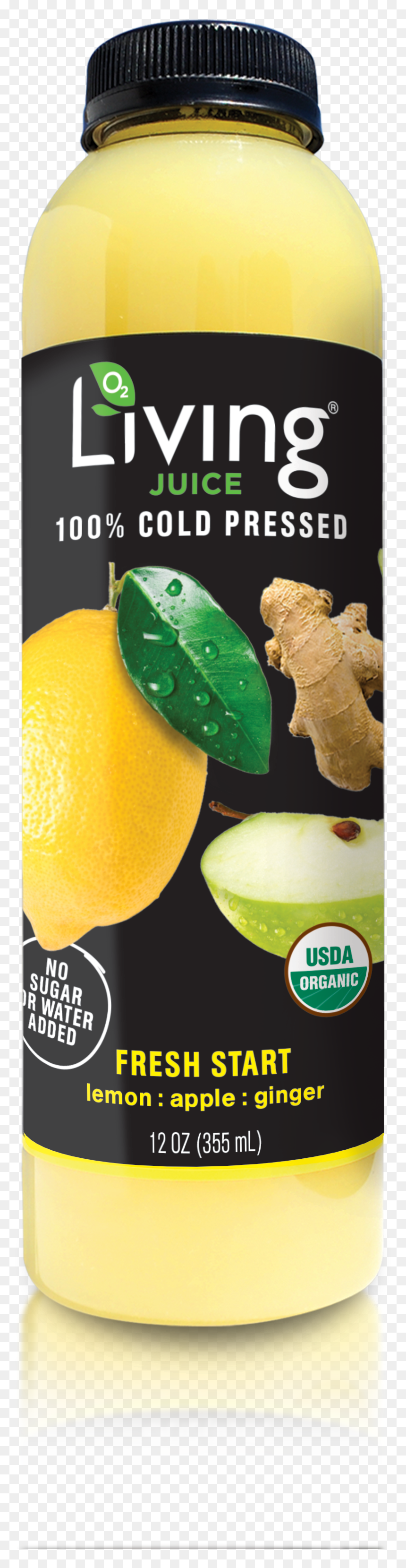 O2 Living Green Vitality, HD Png Download - fresh juice png