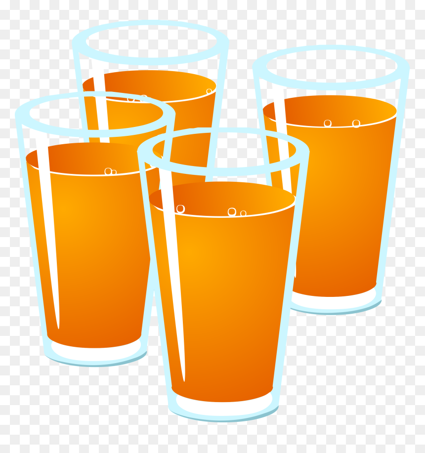 Juices Clip Art, HD Png Download - juice glass png