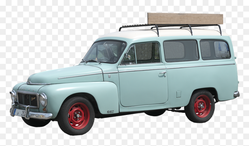Volvo Pv444/544, HD Png Download - volvo bus png