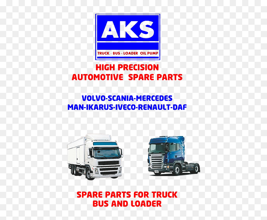 Trailer Truck, HD Png Download - volvo bus png