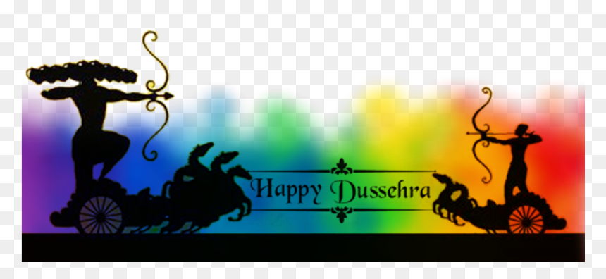 Happy Dussehra Hd, HD Png Download - navratri png