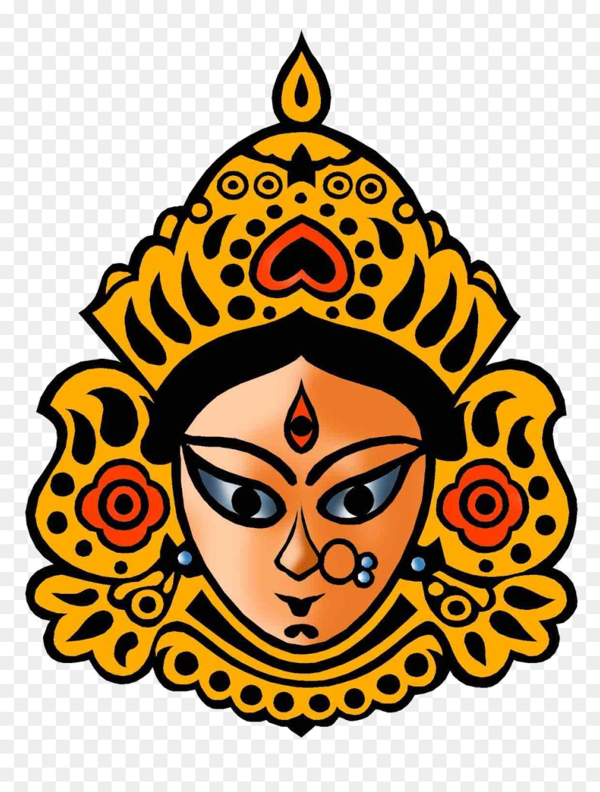 Aarti Thali Decoration For Navratri, HD Png Download - navratri png