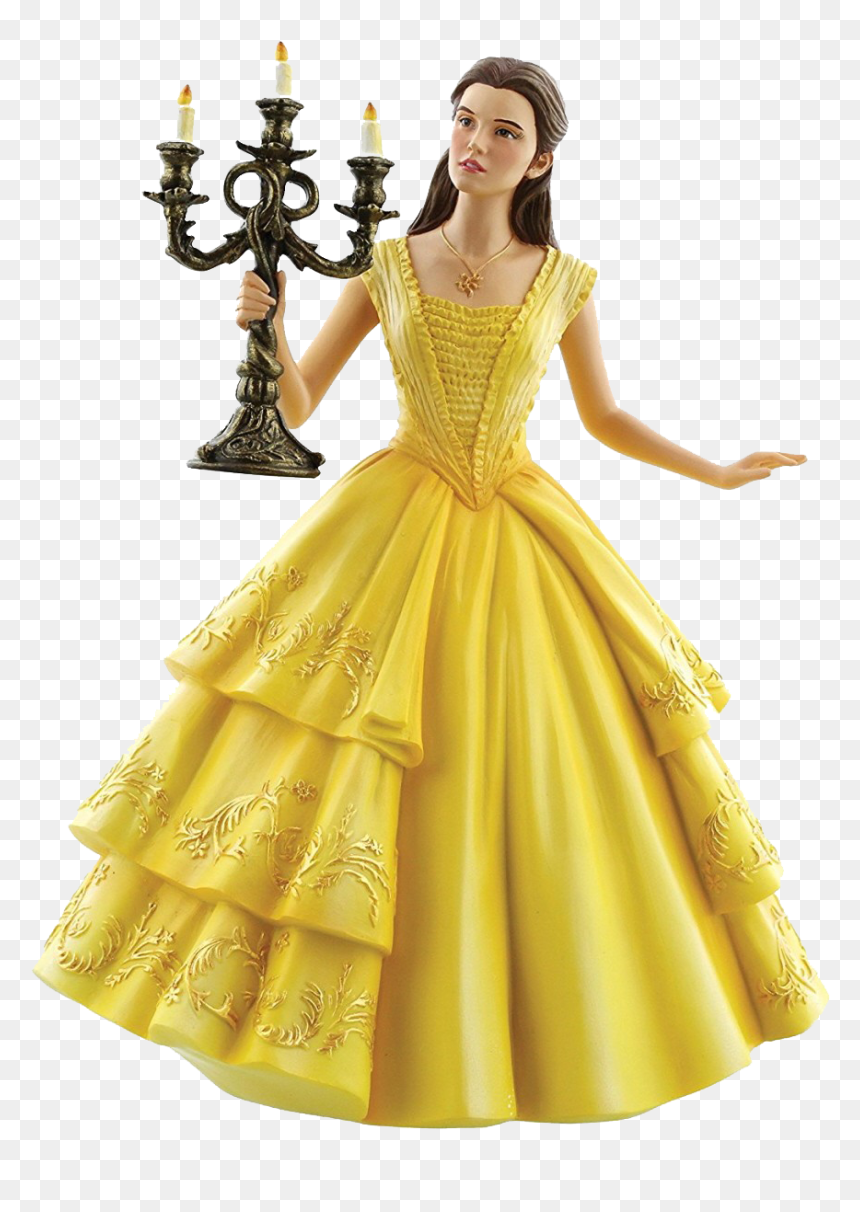 Live Action Belle Figurine, HD Png Download - belle png