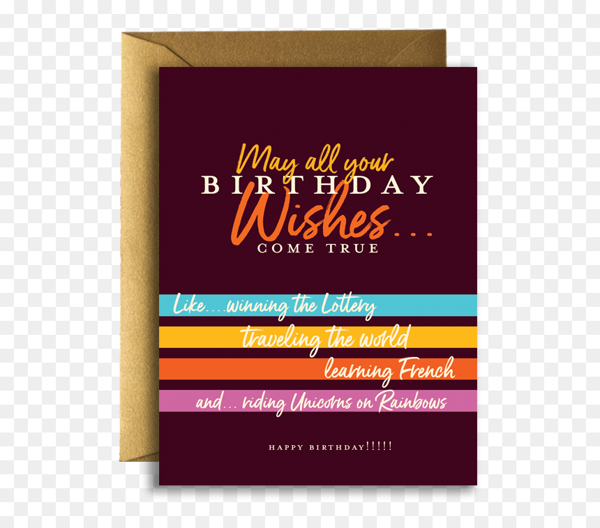 And, HD Png Download - birthday wishes png
