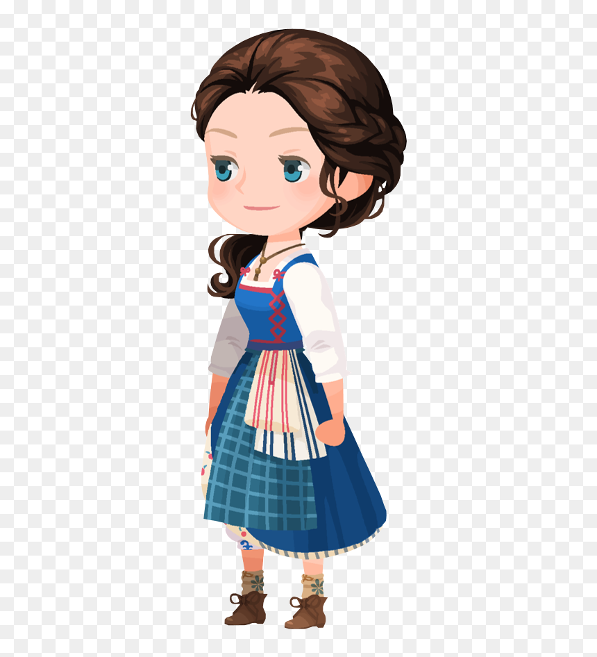 Kingdom Hearts Unchained X Beauty And The Beast, HD Png Download - belle png