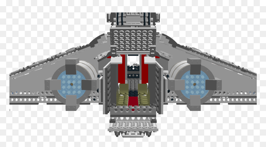Lego Star Wars Moc Ldd, HD Png Download - star destroyer png