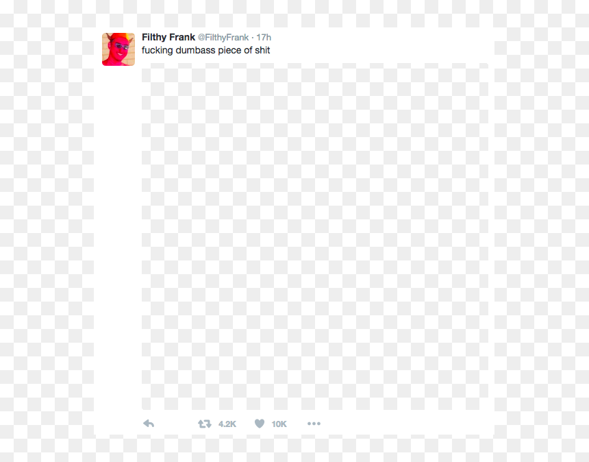 Screenshot, HD Png Download - filthy frank png