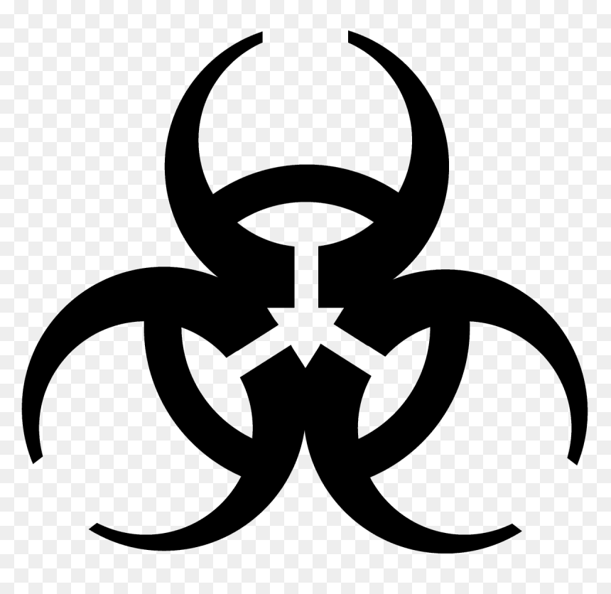 Biohazard Transparent, HD Png Download - biohazard symbol png