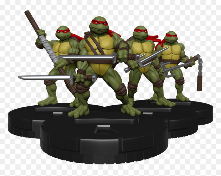 Heroclix Teenage Mutant Ninja Turtles, HD Png Download - ninja turtles png