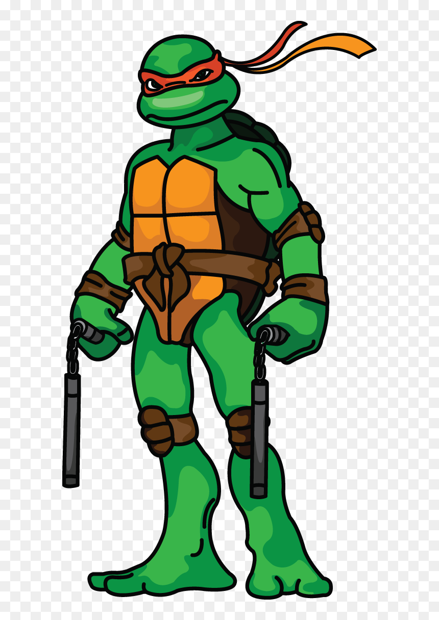 Easy Teenage Mutant Ninja Turtles Drawing, HD Png Download - ninja turtles png