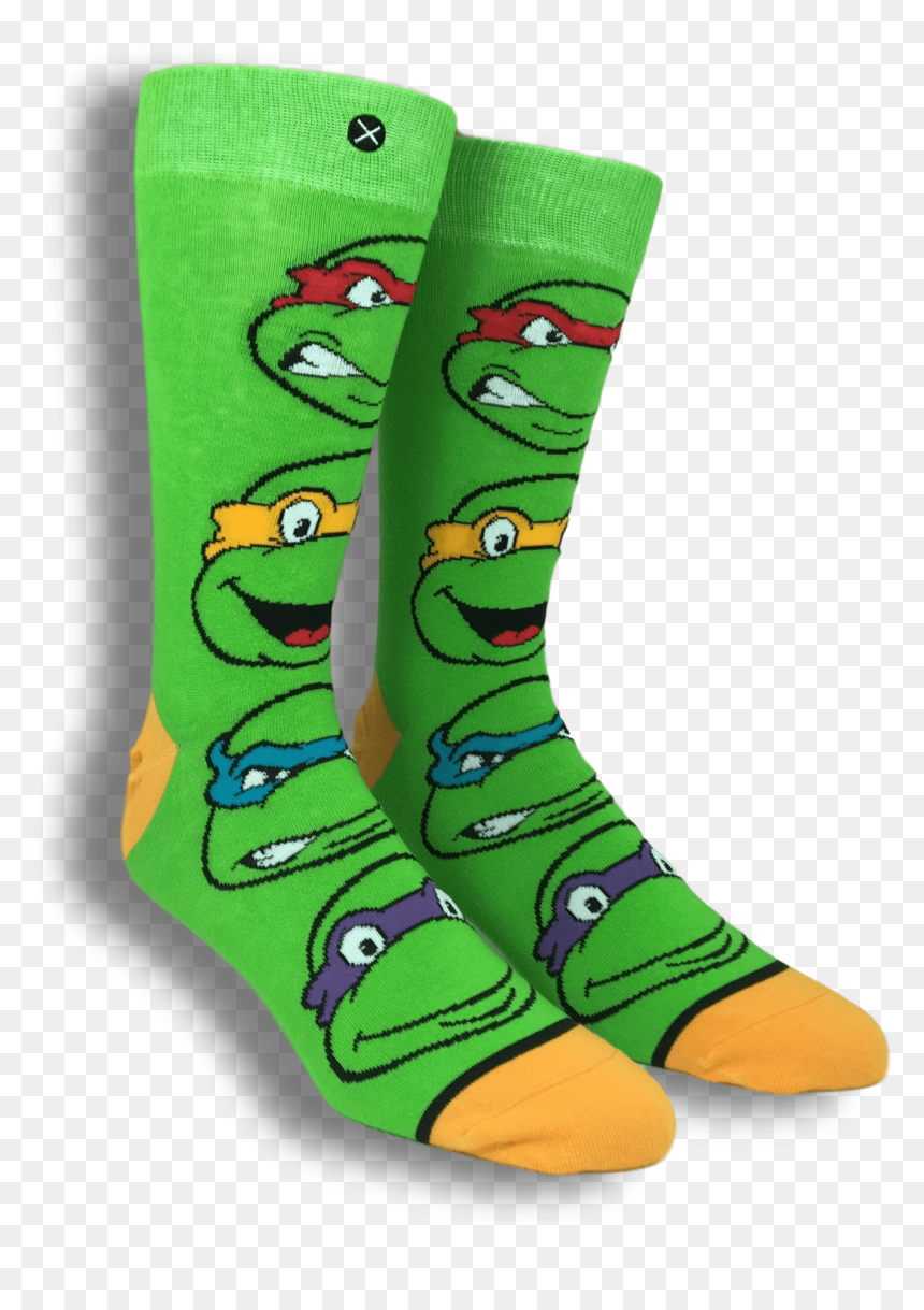 Sock, HD Png Download - ninja turtles png