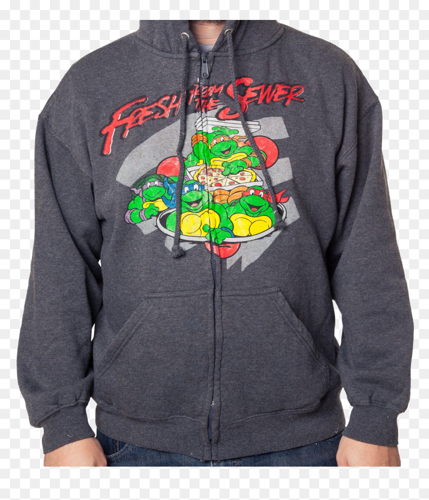 Hoodie, HD Png Download - ninja turtles png