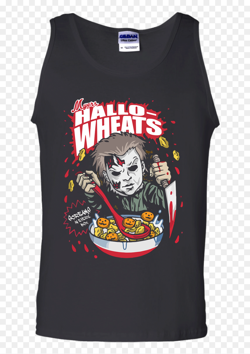 Black Metallica T Shirt, HD Png Download - michael myers png