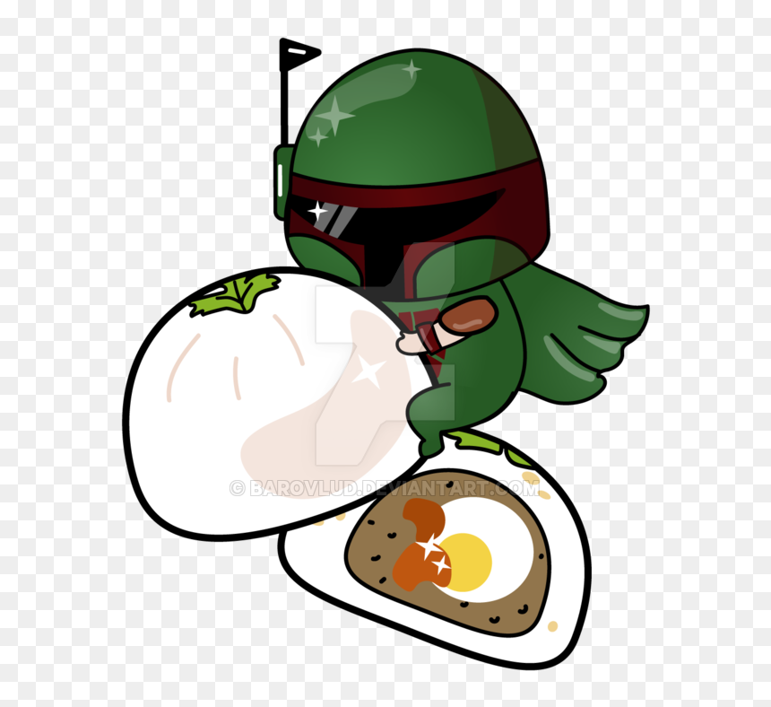 Cartoon, HD Png Download - boba fett png
