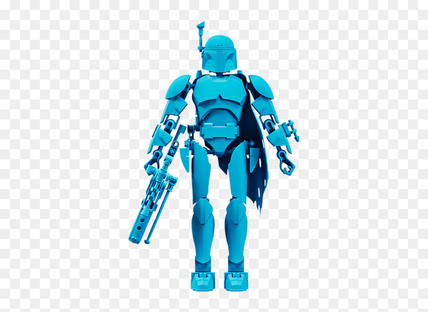 75533 Boba Fett, HD Png Download - boba fett png