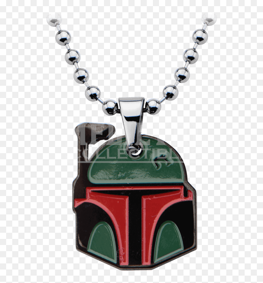 Necklace, HD Png Download - boba fett png