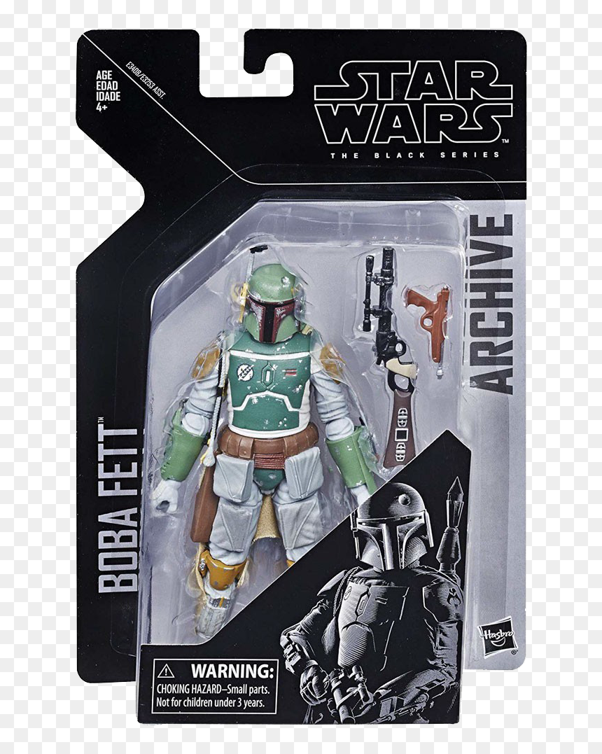 Star Wars Black Series Archive Boba Fett, HD Png Download - boba fett png
