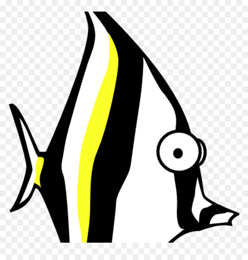 Angelfish Clipart Image Of Angelfish Clipart 2962 Angel - Angelfish Clip Art, HD Png Download - zebra cartoon png