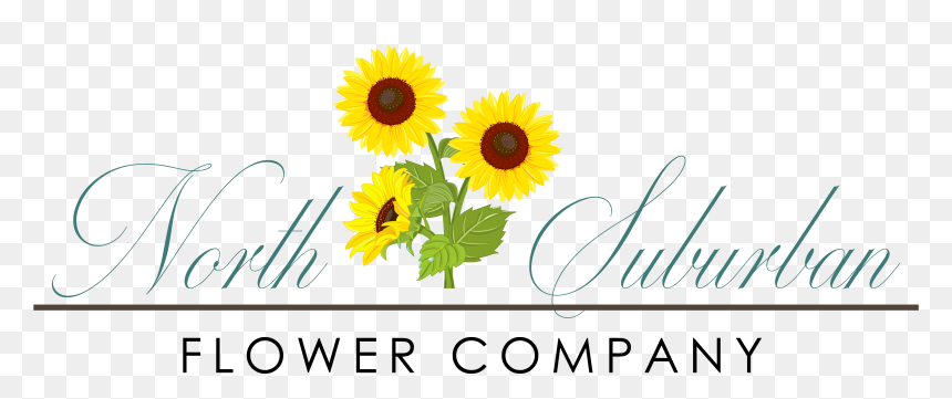 North Suburban Floral Services Company - Sunflower, HD Png Download - suburban png