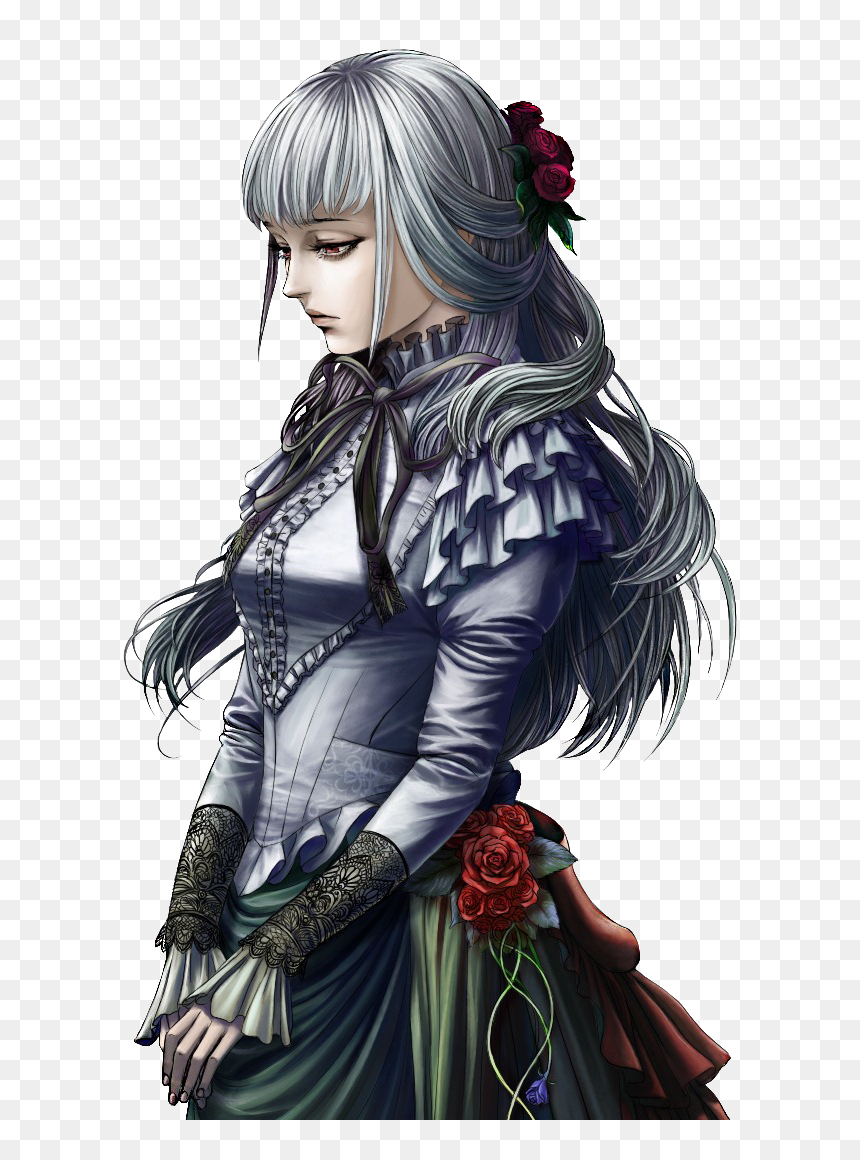 House In Fata Morgana White Haired Girl, HD Png Download - sadness png