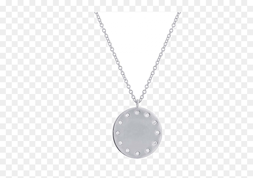 Necklace, HD Png Download - diamond circle png