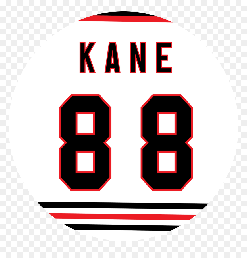 Patrick Kane Away Jersey By Puckstyle - Patrick Kane Jersey Png, Transparent Png - patrick kane png