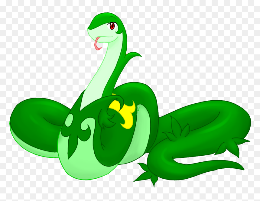 Serperior ^^ - Cartoon, HD Png Download - serperior png