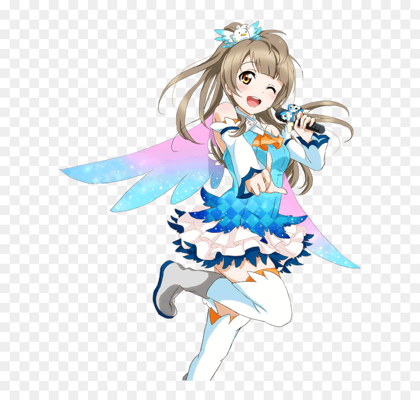 Kotori Minami Png Blue, Transparent Png - kotori minami png