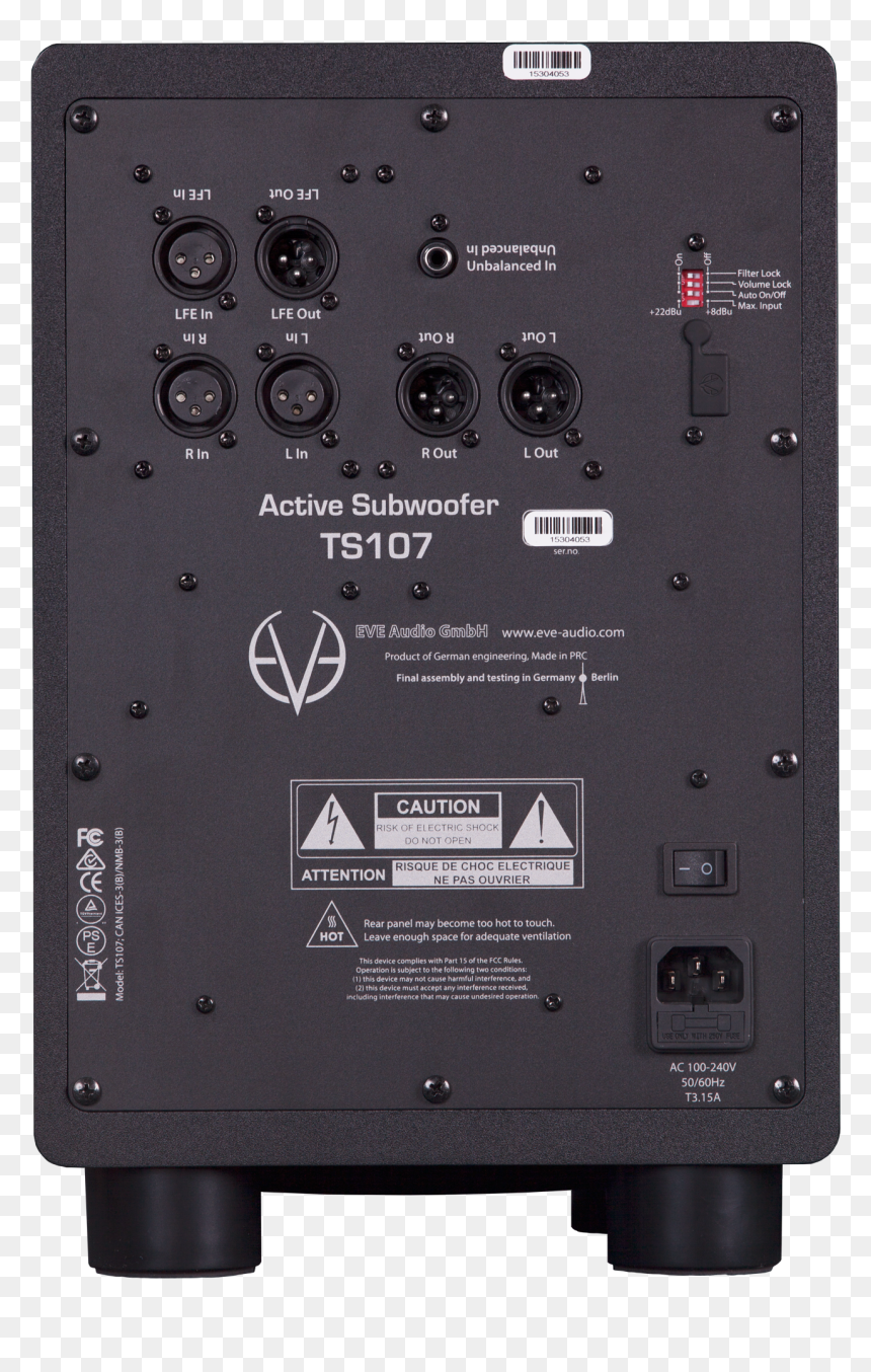Ts107 Eve, HD Png Download - subwoofer png
