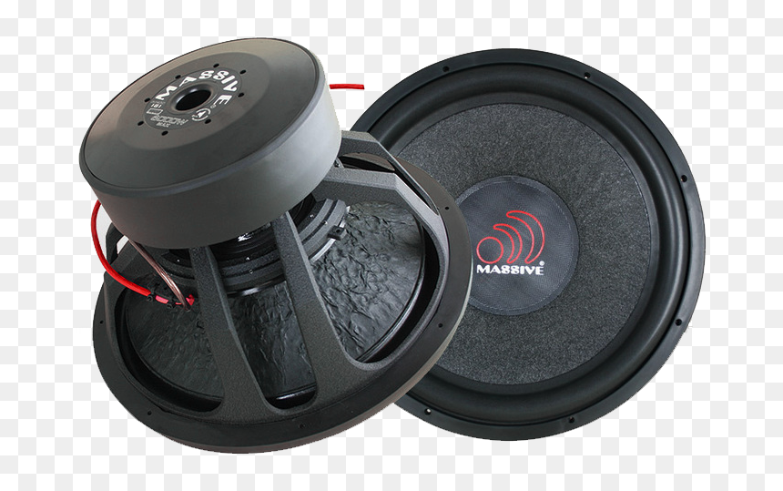 Massive Audio 18 Inch Subwoofer, HD Png Download - subwoofer png